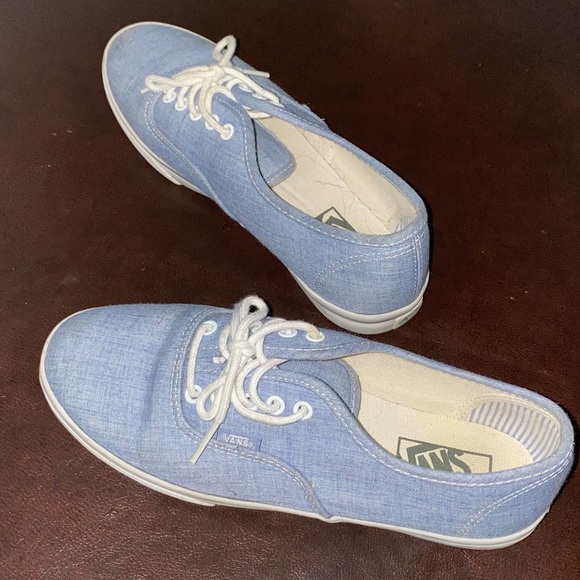 Light Blue Denim Vanz - Picture 3 of 5